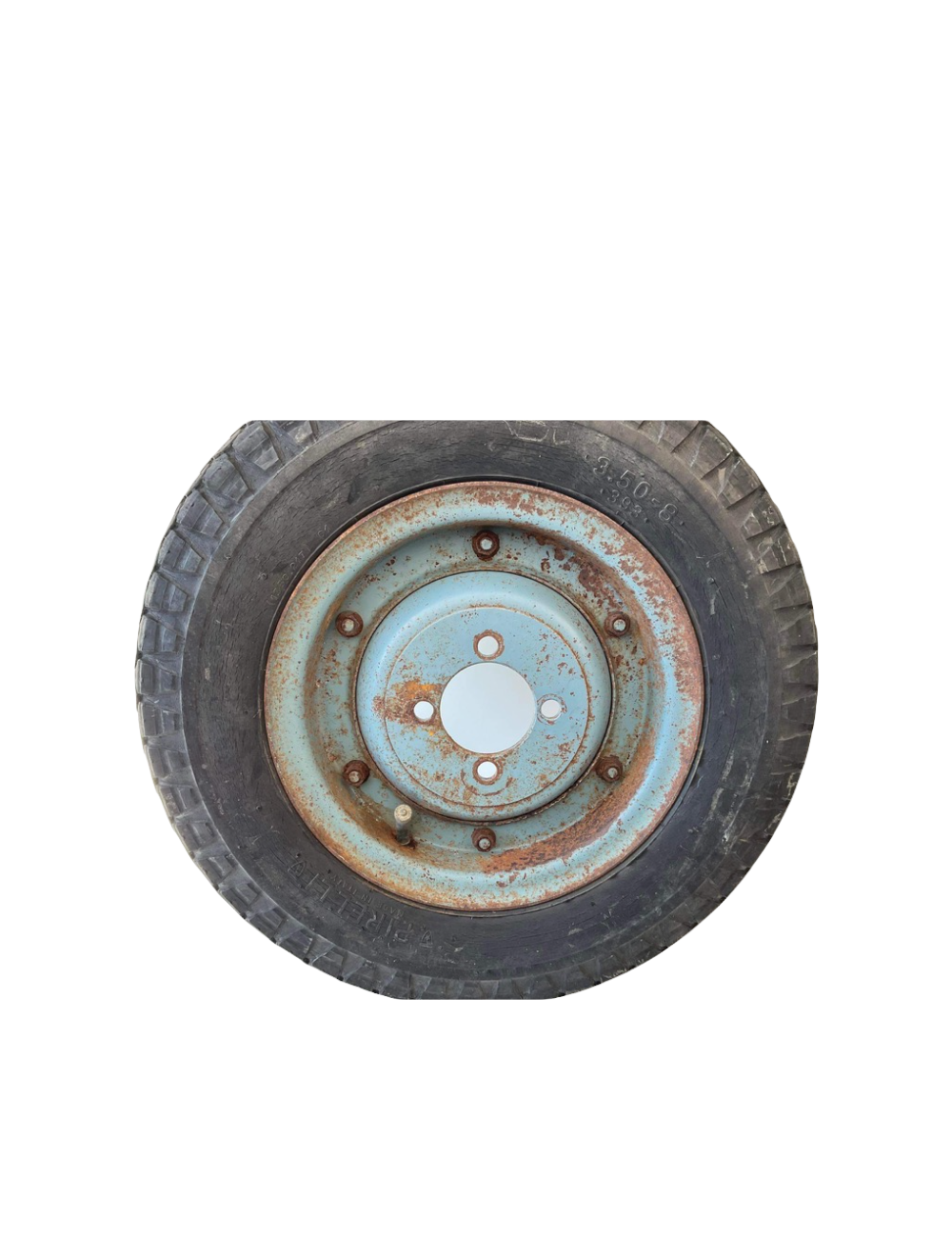 Cerchio Vespa anni 60 completo di pneumatico