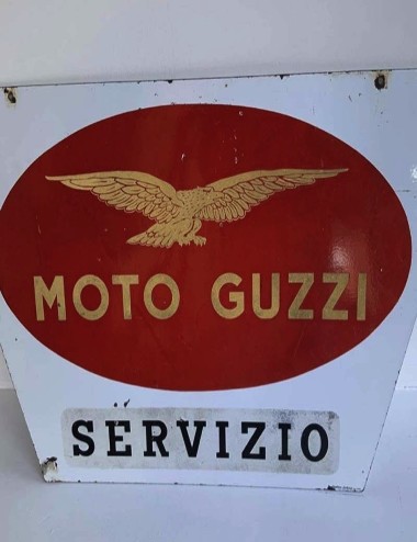 Tabella bifacciale Moto Guzzi