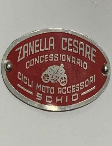 Zanella Cesare dealer plate