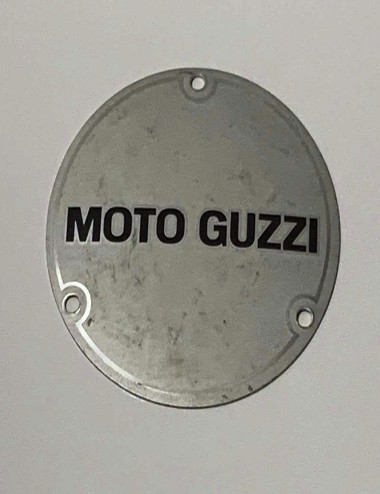 Moto Guzzi nameplate