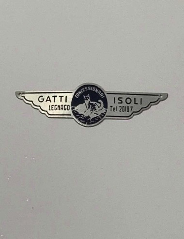 Gatti Isoli dealer plate