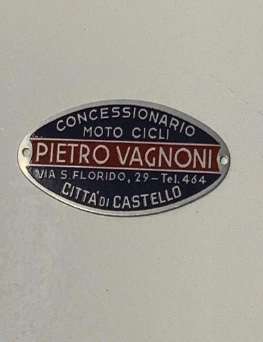 Pietro Vagnoni dealer plate