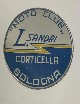 Targhetta concessionario Moto Club L. Sandri