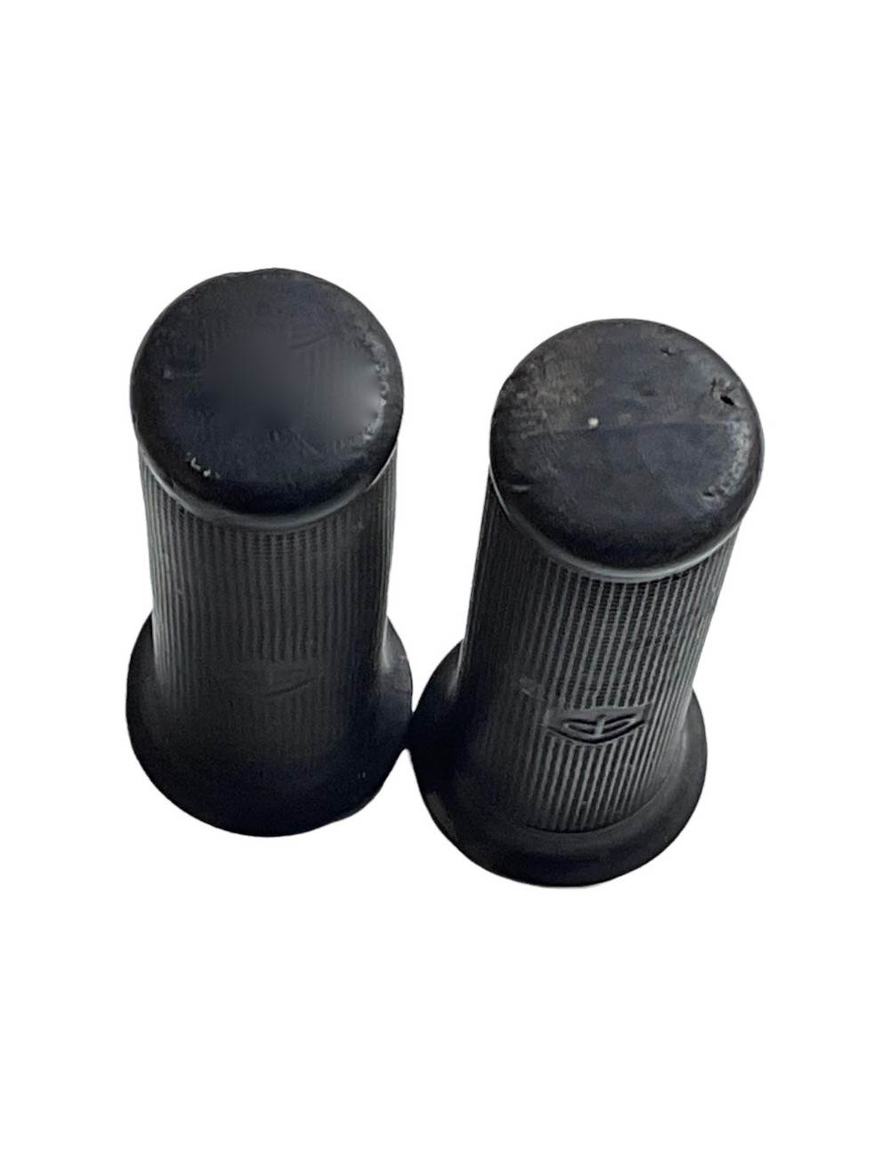 Manopole con stemma esagonale Piaggio 24 mm