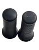 Manopole con stemma esagonale Piaggio 24 mm