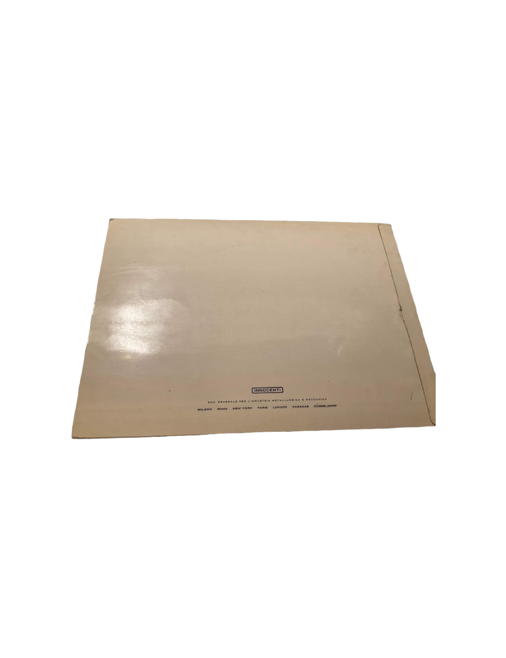 Catalogo ricambi Lambrettino Innocenti