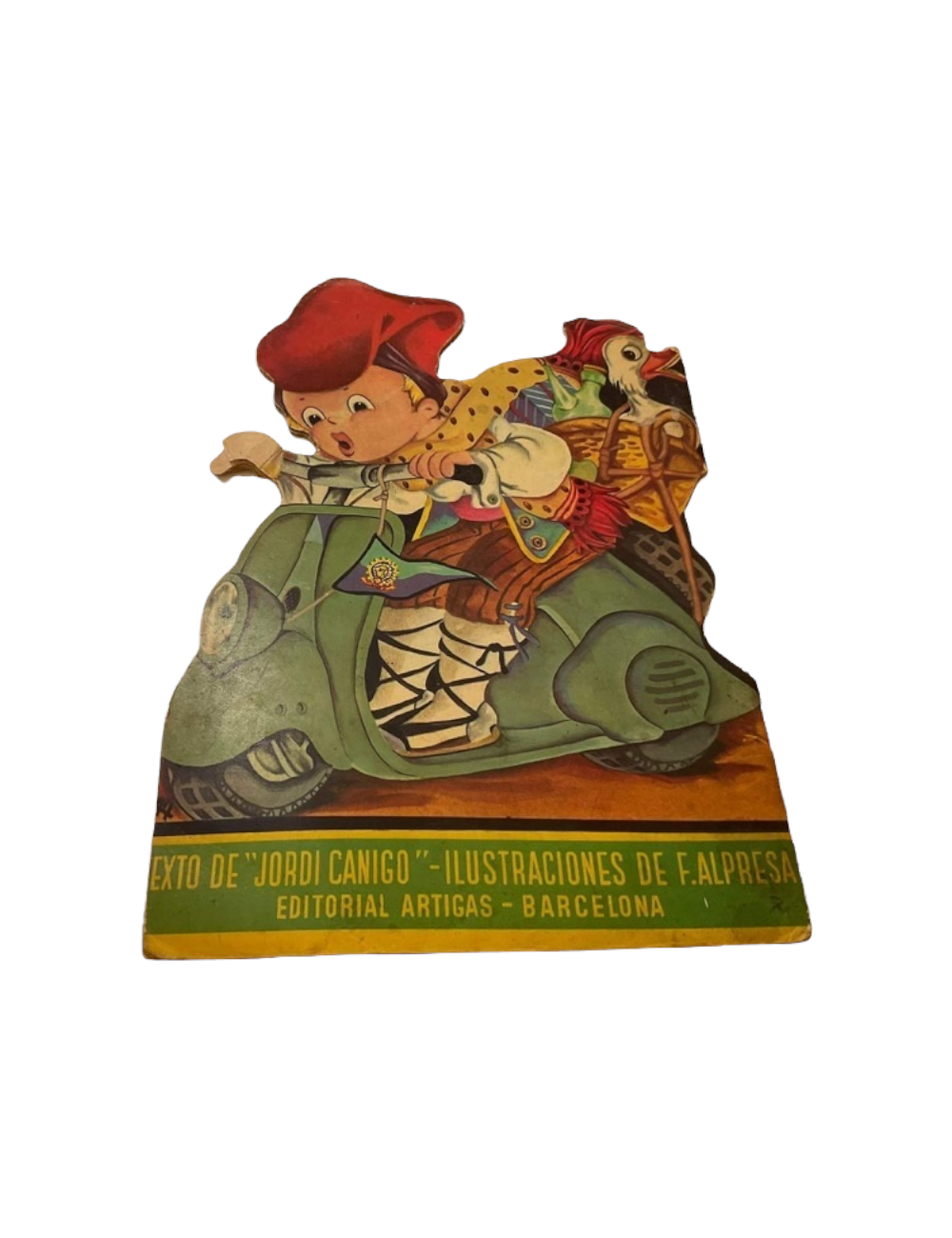 Libro per bambini - En Patufet amb Vespa