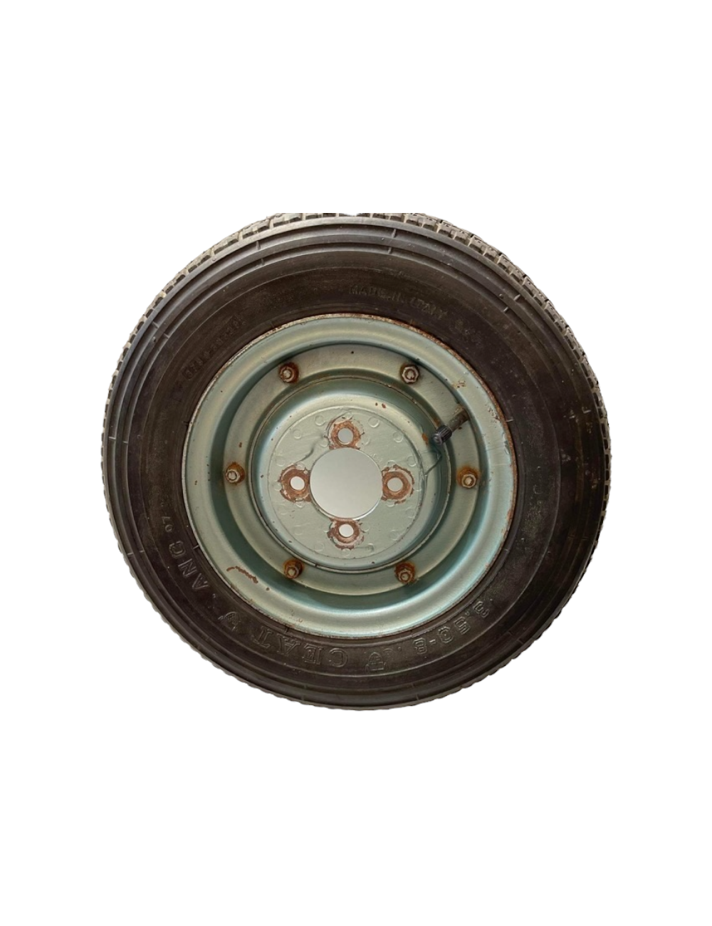 Cerchio Vespa anni 60. Completo di pneumatico