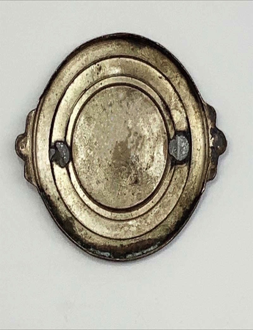 Placca San Cristoforo. Dimensioni 4,8cm x 5,7cm