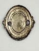 Placca San Cristoforo. Dimensioni 4,8cm x 5,7cm