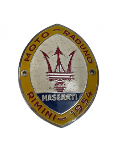 Placca Moto Raduno Maserati...