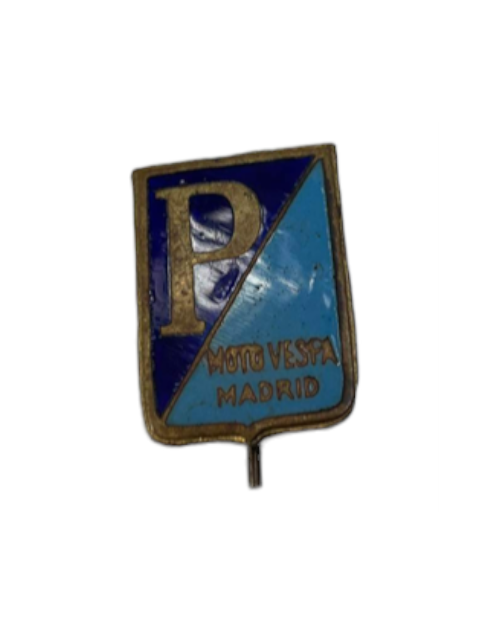 Spilla Piaggio. Dimensioni 2 cm x 1,5 cm