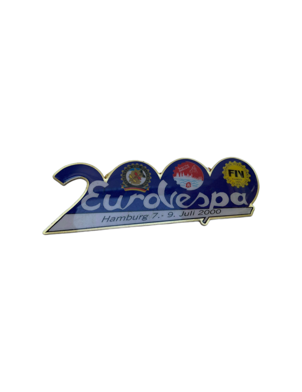 Placca Eurovespa Hamburg 7.- 9. Juli 2000