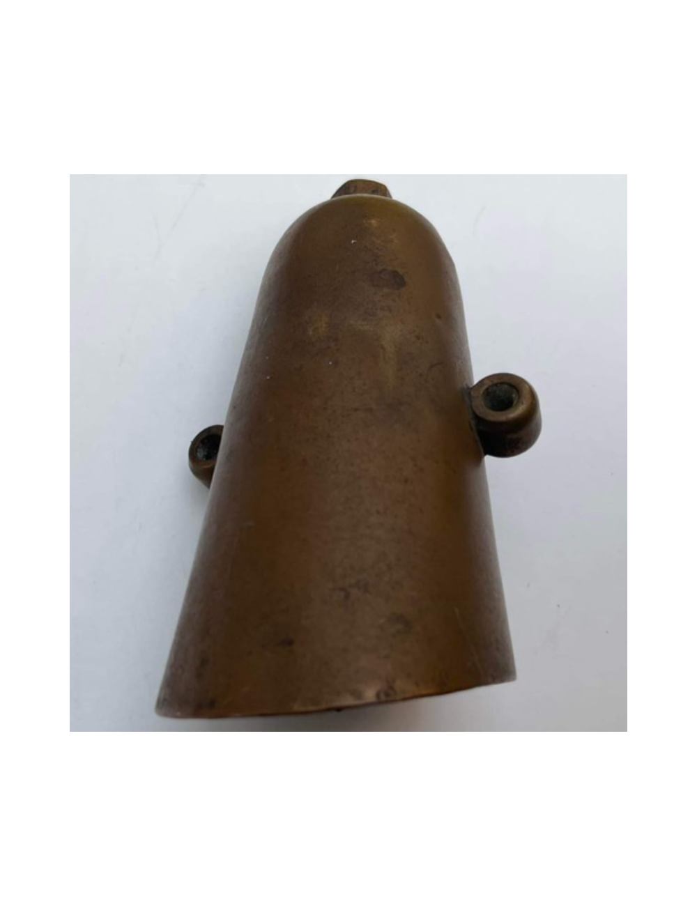 Luce supplementare 12 cm. Gemma in vetro, supporto in ottone