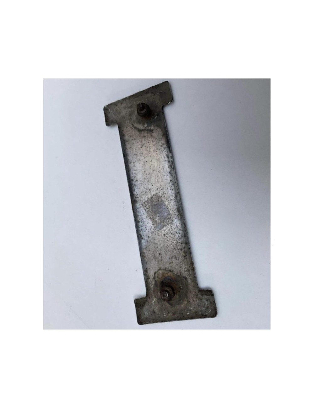 Placca Italia in ferro. Dimensioni 11 cm