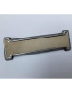 Placca Italia in ferro. Dimensioni 10,5 cm