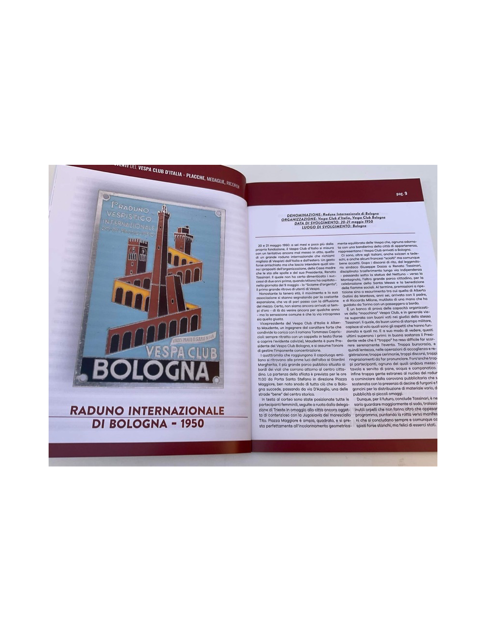 Libro - Grandi Eventi Club Italia - Placche - Medaglie - Ricordi. 112 pagine. Stampa su carta di alta qualità