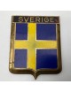 Placca Drago Sverige. Dimensioni: 7 cm x 6 cm