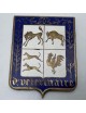 Placca Drago. Dimensioni : 7 cm x 6 cm