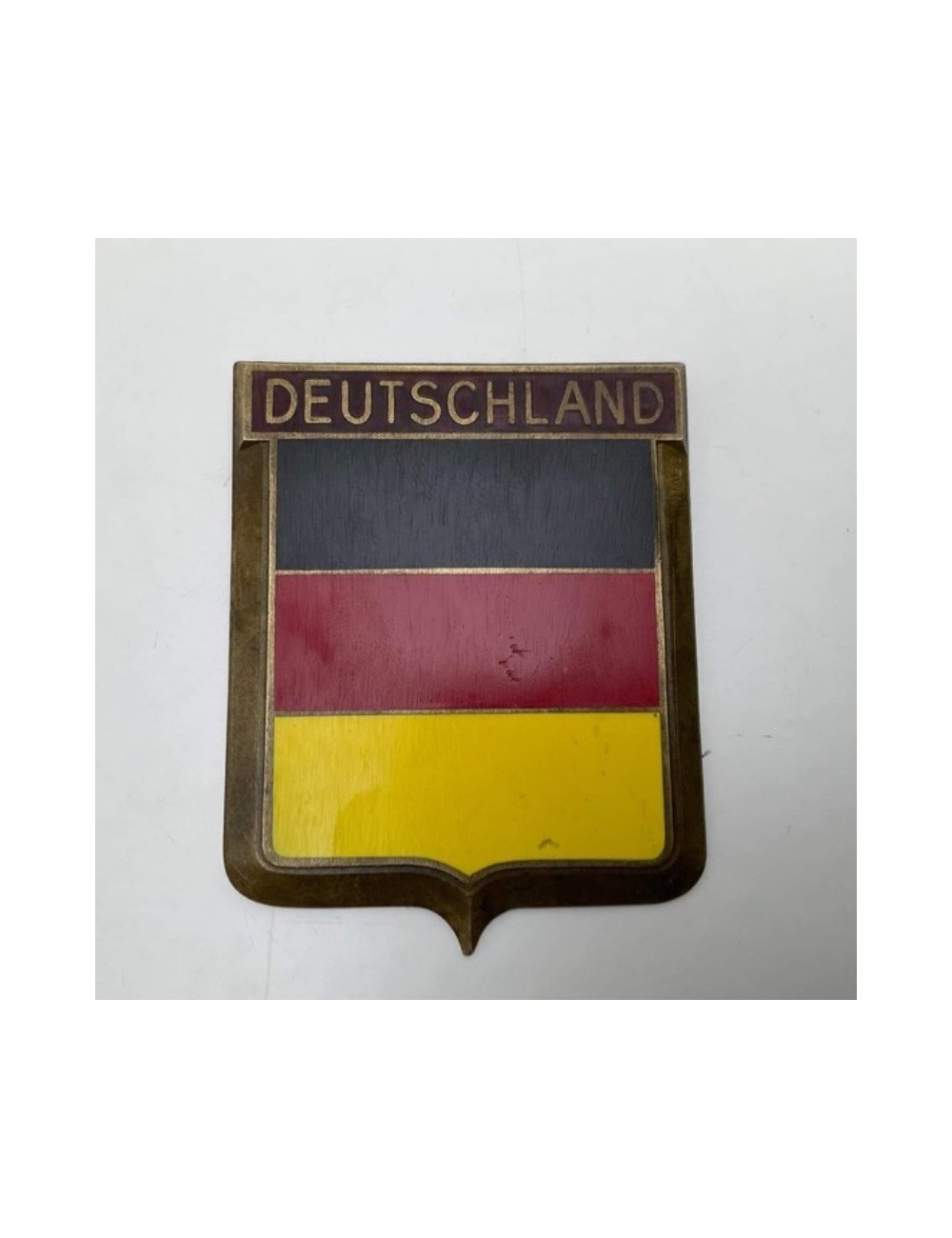 Placca Drago Deutschland. Dimensioni : 7 cm x 6 cm