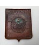 Placca Drago Missouri. Dimensioni : 7 cm x 6 cm