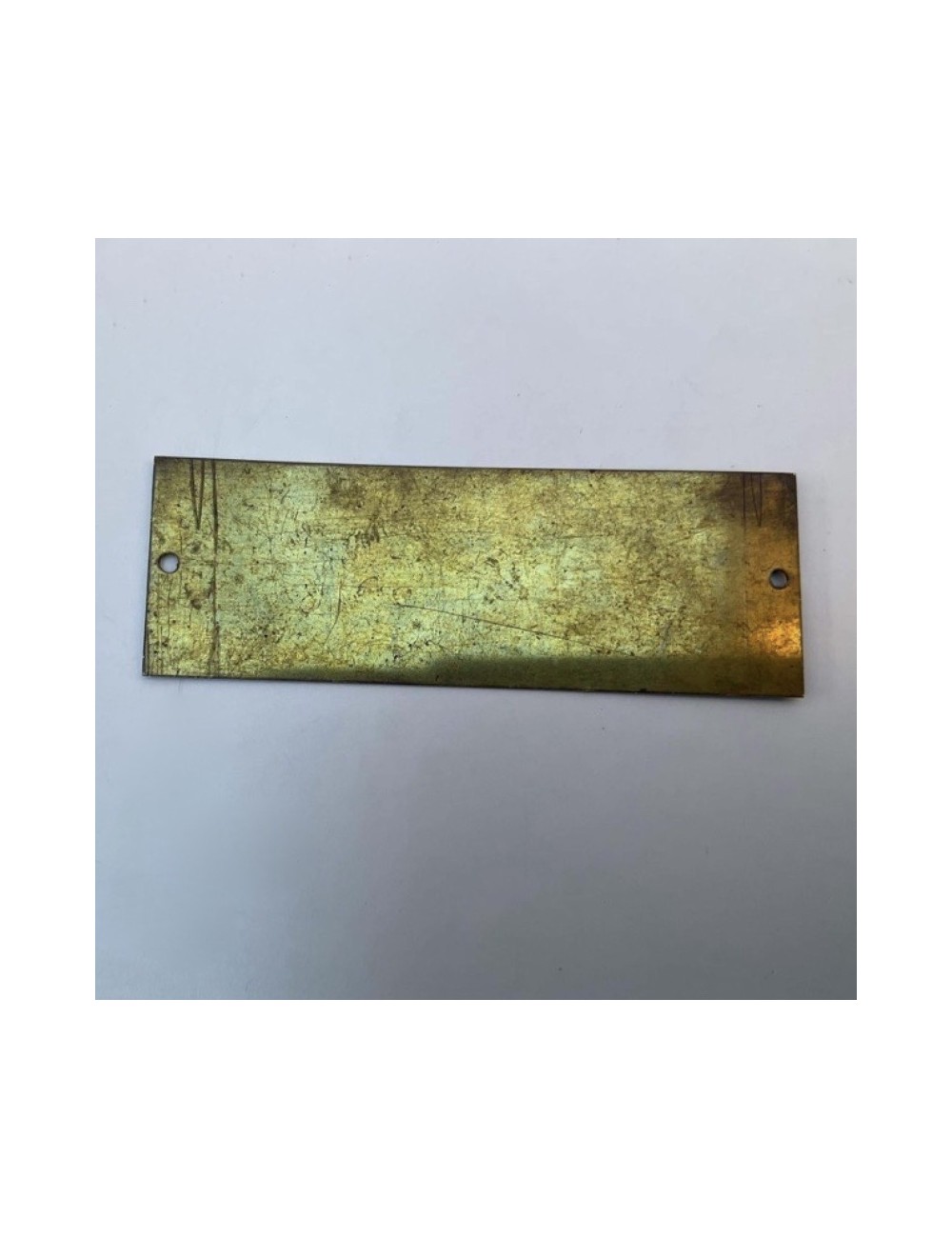 Targhetta concessionario Peccetti Dante e Figli. Dimensioni:  6 cm x 2 cm