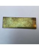 Targhetta concessionario Peccetti Dante e Figli. Dimensioni:  6 cm x 2 cm