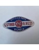 Targhetta concessionario G.Stradi- A.Rizzi. Dimensioni : 3 cm x 6 cm