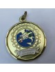 Placca Raduno Nazionale Vespa Club Italia 7/06/2009. Dimensioni : 4 cm
