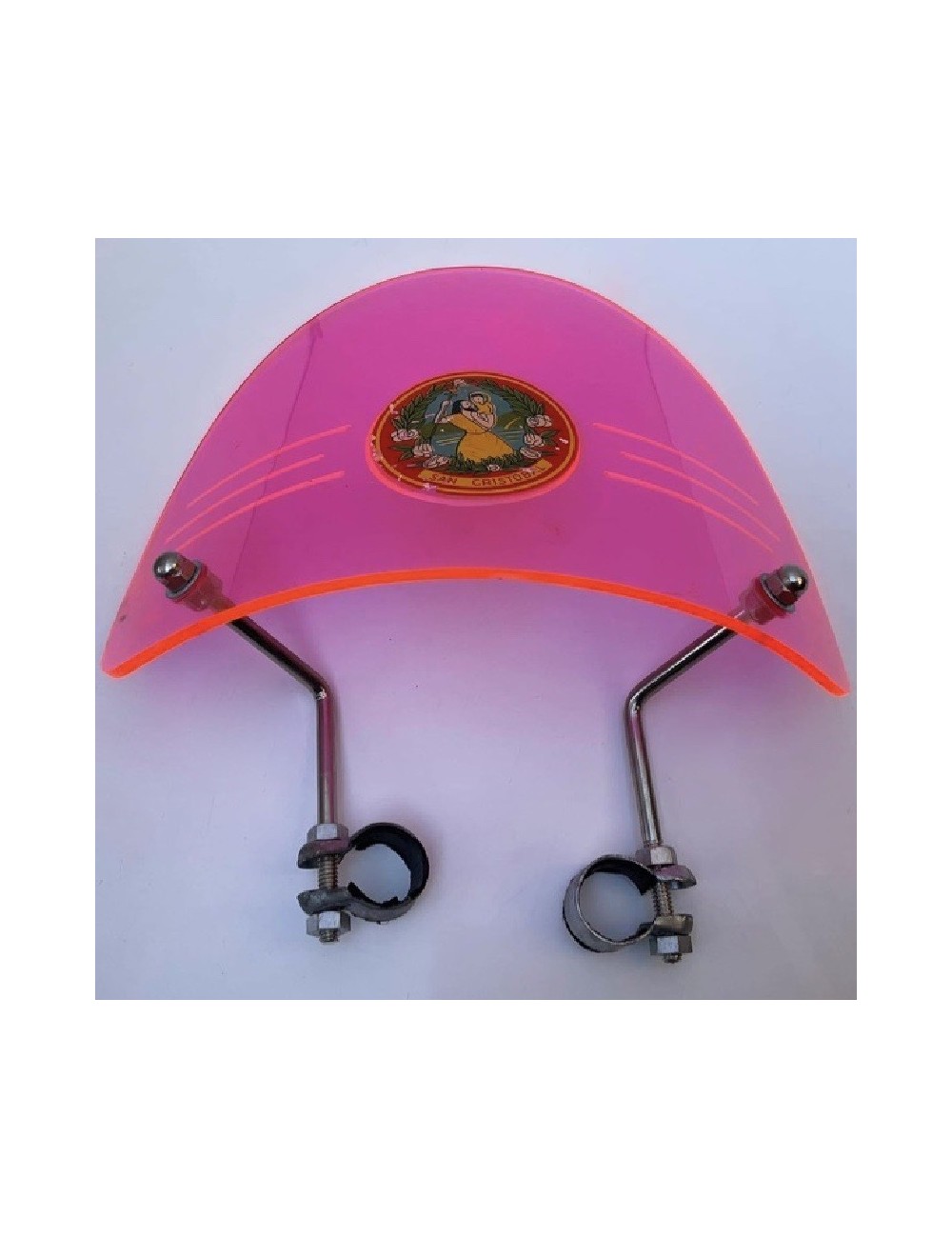 Parabrezza Vespa bacchetta. Dimensioni : 25 cm x 16 cm