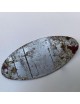 Targhetta concessionario A.Bertani & Figli. Dimensioni: 5,5 cm x 2,5