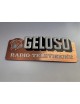Cartone pubblicitario Geloso- Radio Televisione. Dimensioni : 32 cm x 12 cm