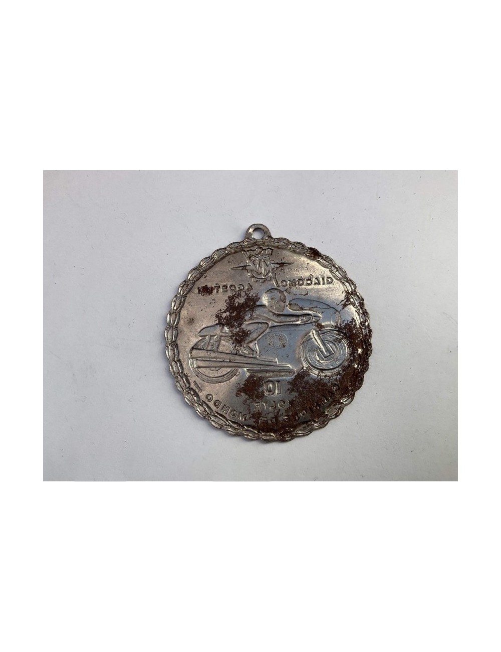 Placca originale Vespa. 6 cm