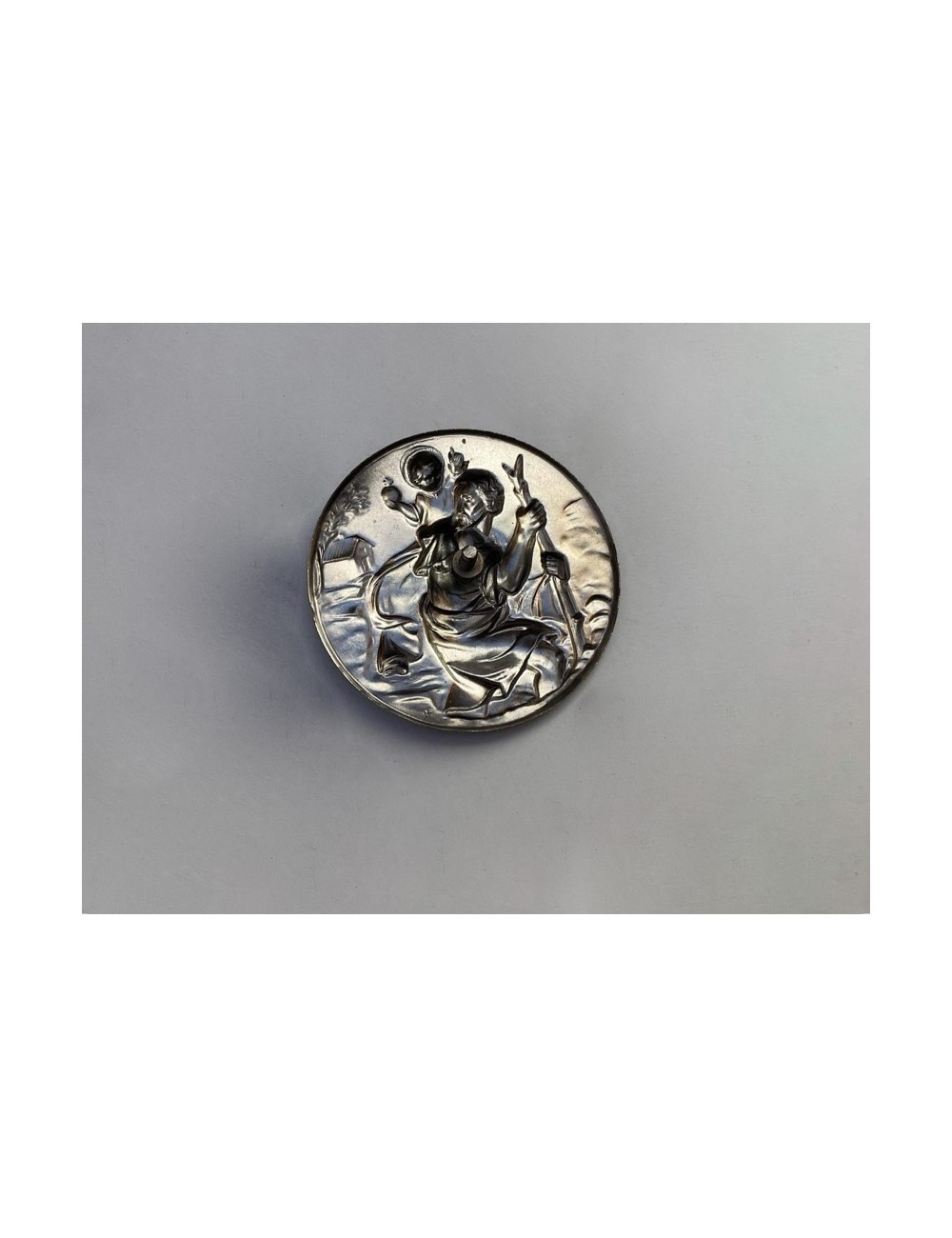 Placca San Cristoforo. 6 cm