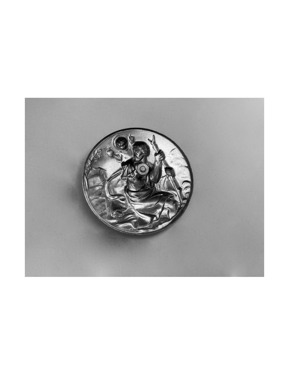 Placca San Cristoforo. 6 cm