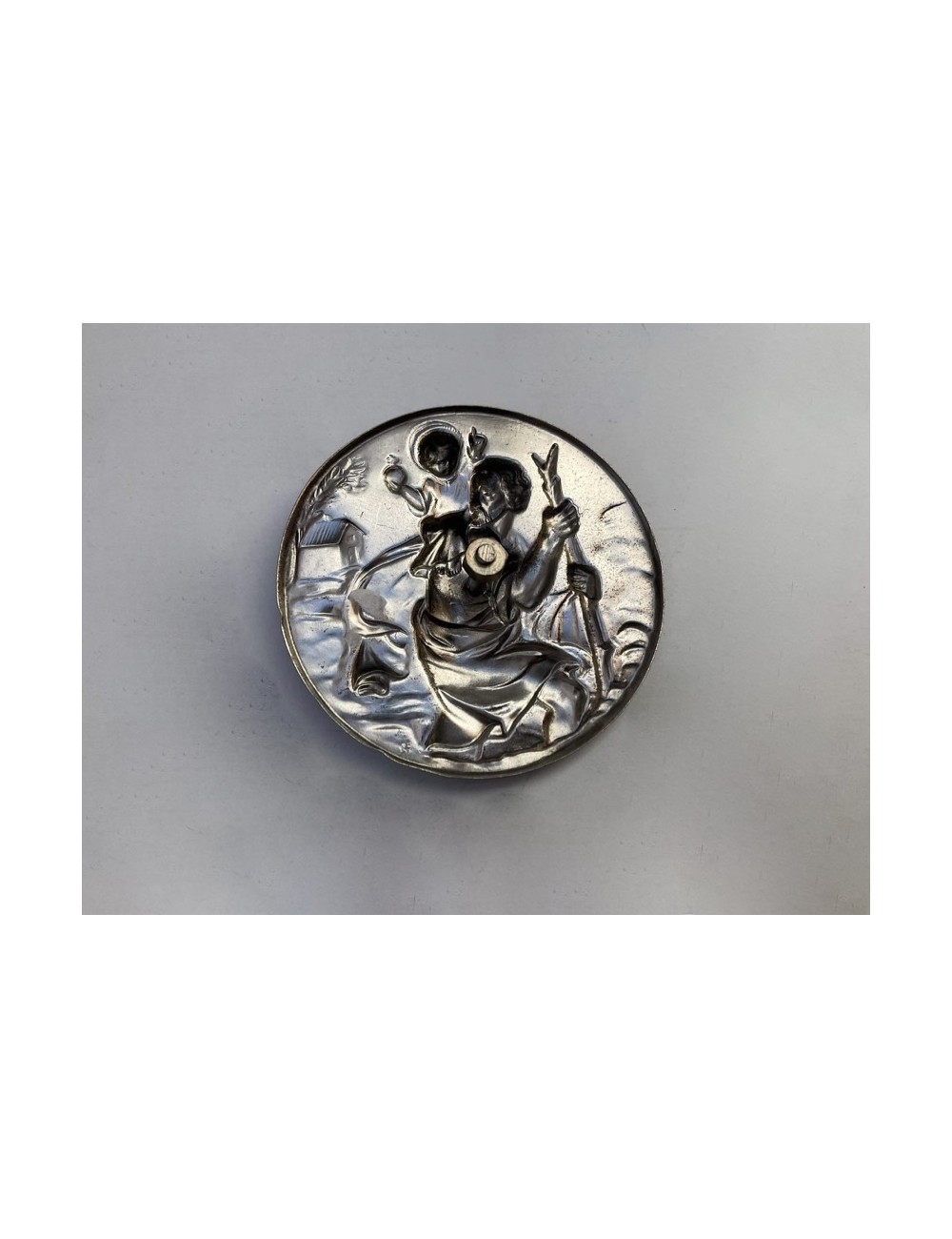 Placca San Cristoforo. 6 cm