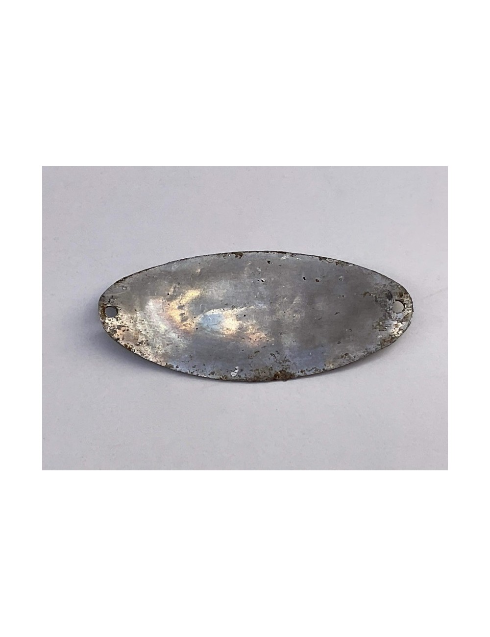 Targhetta concessionario Negri Aldo. Dimensioni : 6 x 2,5 cm