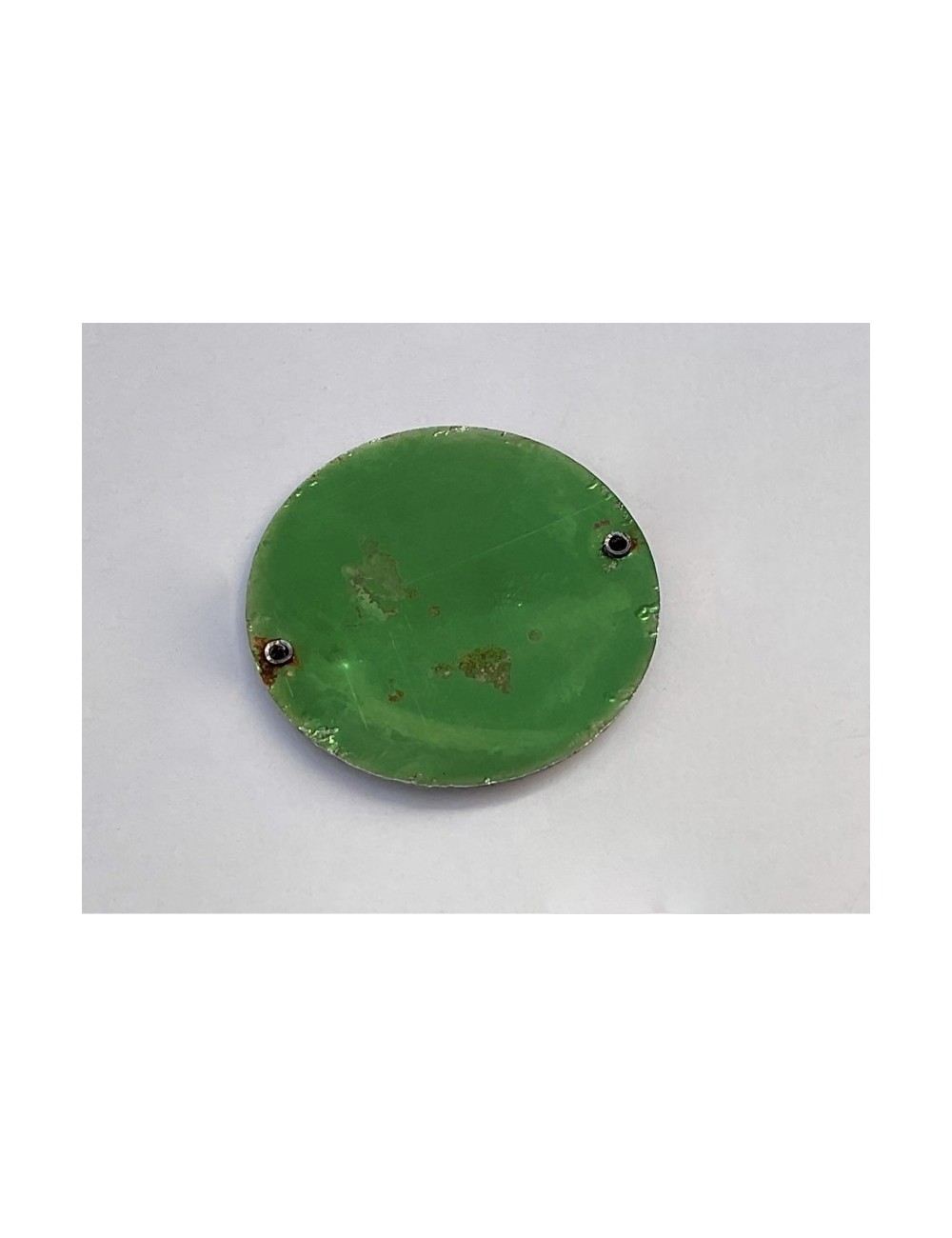 Targhetta concessionario Lambretta. Dimensione: 5 cm