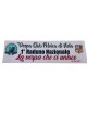 Striscione Vespa Club Polvica di Nola. 1' Raduno Nazionale. Dimensioni : 53 cm x 15 cm