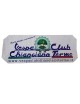 Striscione Vespa Club Chianciano Terme. Dimensione : 48 cm x 18 cm