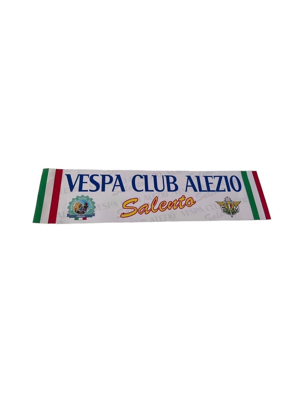 Fascia Vespa Club Alezio - Salento. Dimensioni : 46 cm x 12 cm