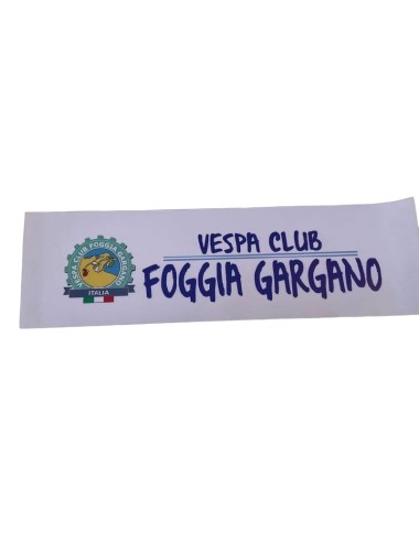 Fascia Vespa Club Foggia...