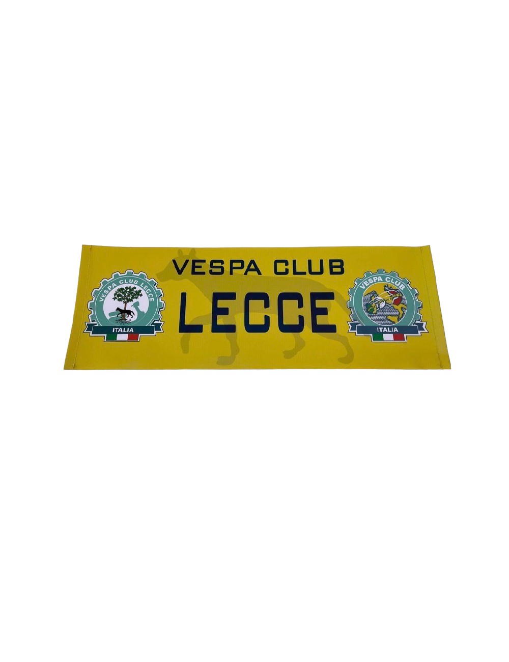 Striscione Vespa Club. Dimensioni 46 cm x 16 cm