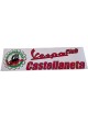Striscione Vespa Club Castellaneta. Dimensioni : 56 cm x 16 cm