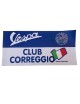 Striscione Vespa Club Viareggio. Dimensioni : 42 cm x 20 cm