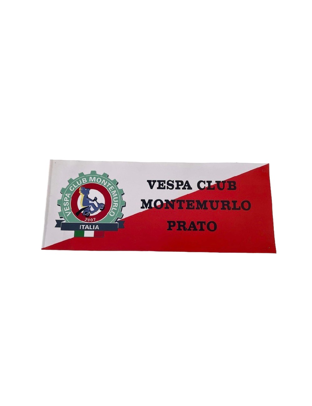 Fascia Vespa Club Montemurlo Prato. Dimensioni : 50 cm x 20 cm