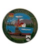 Placca Tarvisio. Dimensione: 7 cm