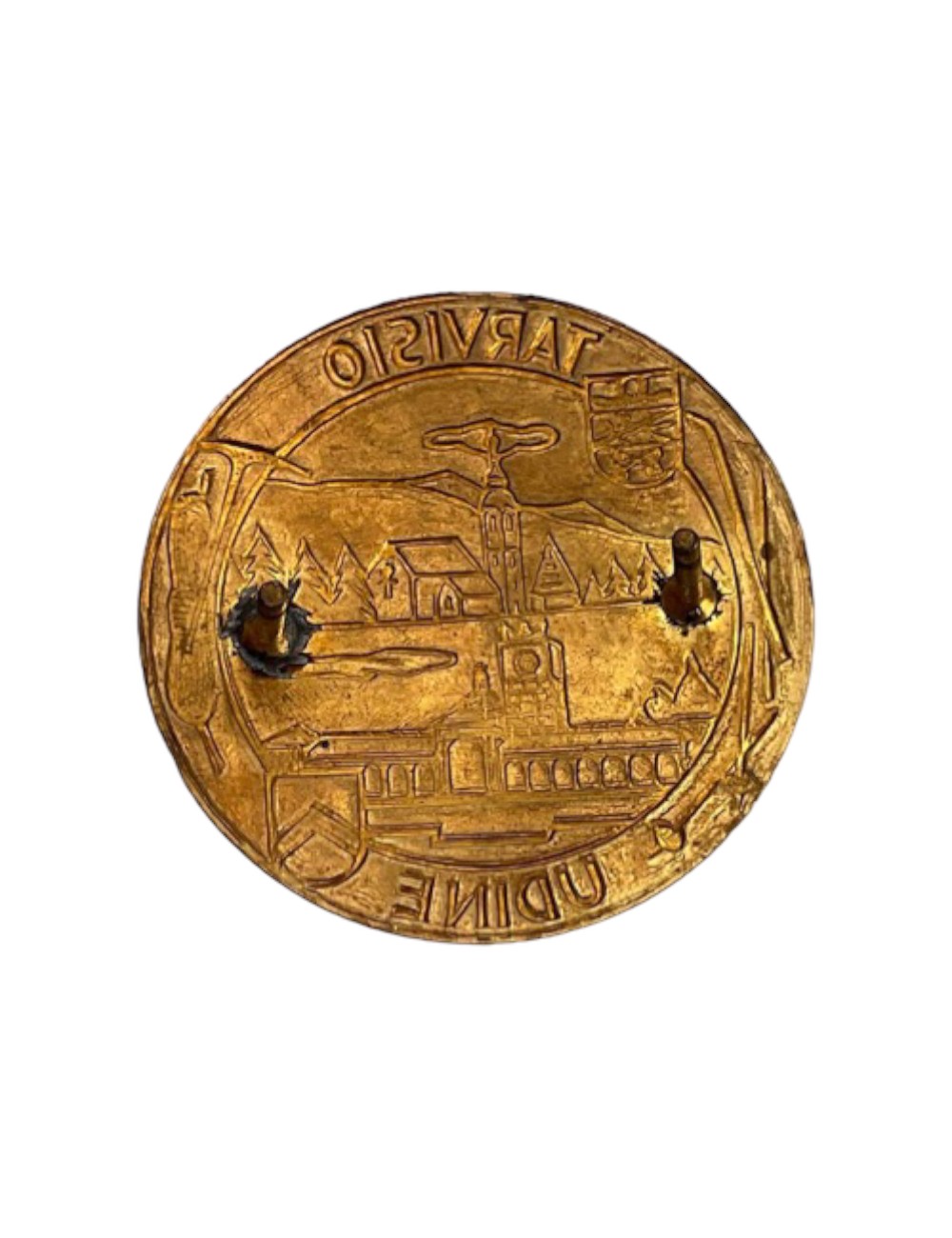 Placca Tarvisio. Dimensione: 7 cm