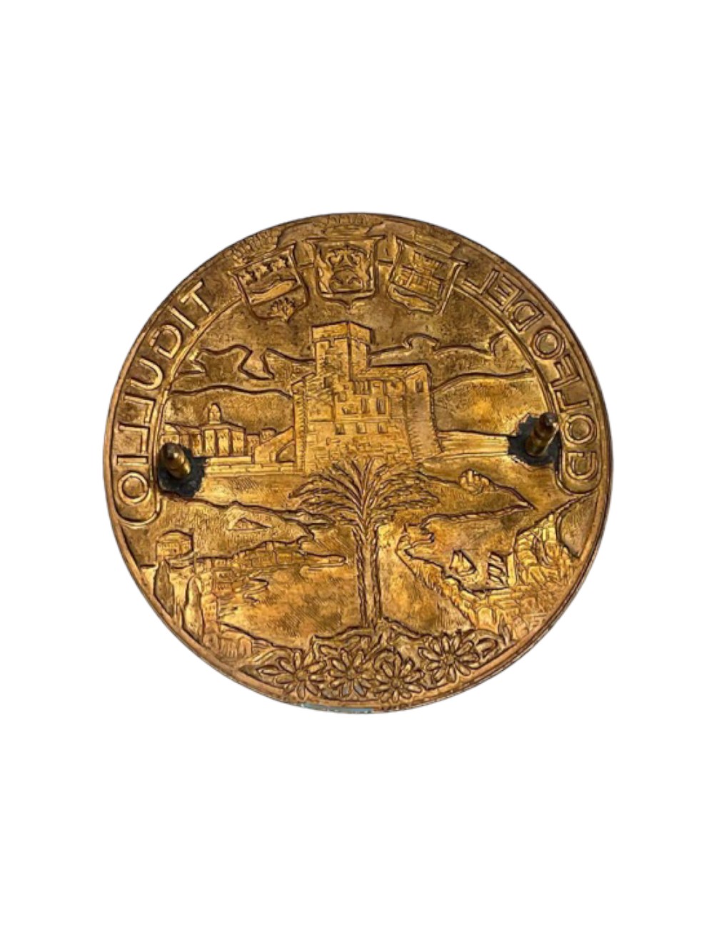Placca Golfo del Tigullio. Dimensioni : 7 cm
