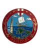 Placca Genova. Dimensioni : 7 cm